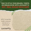 Locsanity Afro Kinky 100% Bulk Natural Human Hair - Braiding