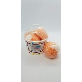 Bubble Bath Truffles: Georgia Peach 3 Pack Bath Truffles by Dead Sea Spa Care, Bubble Bath, Bubble Truffles, Bath Bombs