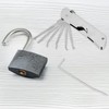 7in1 Lock Picking Kit Portable Folding Tool,Lock Picking Kit,Stainless Steel