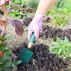 Garden Hand Trowel with Wooden Ergonomic Non-Slip Grip Handle 26.5cm