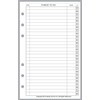 Compact Size To Do List Planner Insert,Sized and Punched for