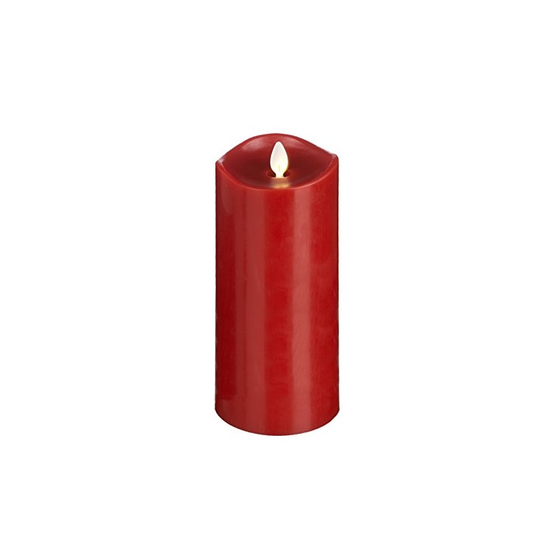 Ganz LuxuryLite Home Decor Flameless LED Wax Pillar Candle 3