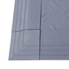 ISL Garage Tile, Solid Side Parts, Male Type, Gray, Set