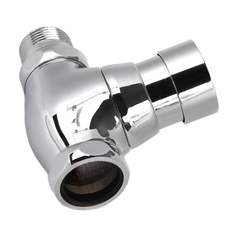 Urinal Flush Valve Brass Hand Pressing Delay Self Closing Bathroom