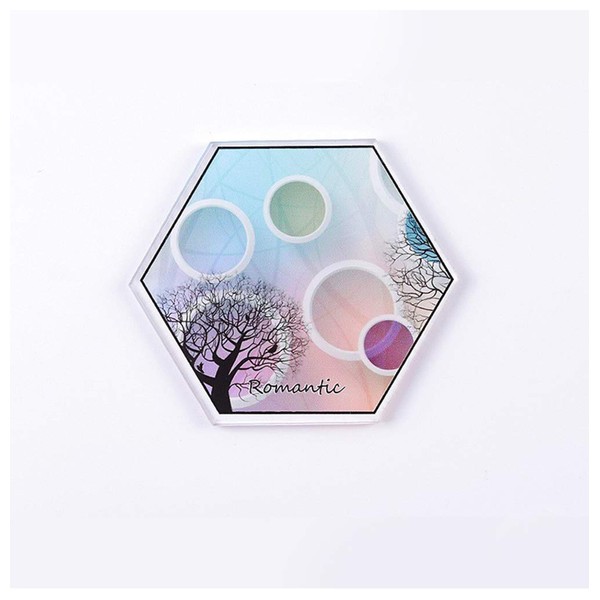 AKOAK 1 Pack Butterfly Nail Art Palette Polygon Nail Polish