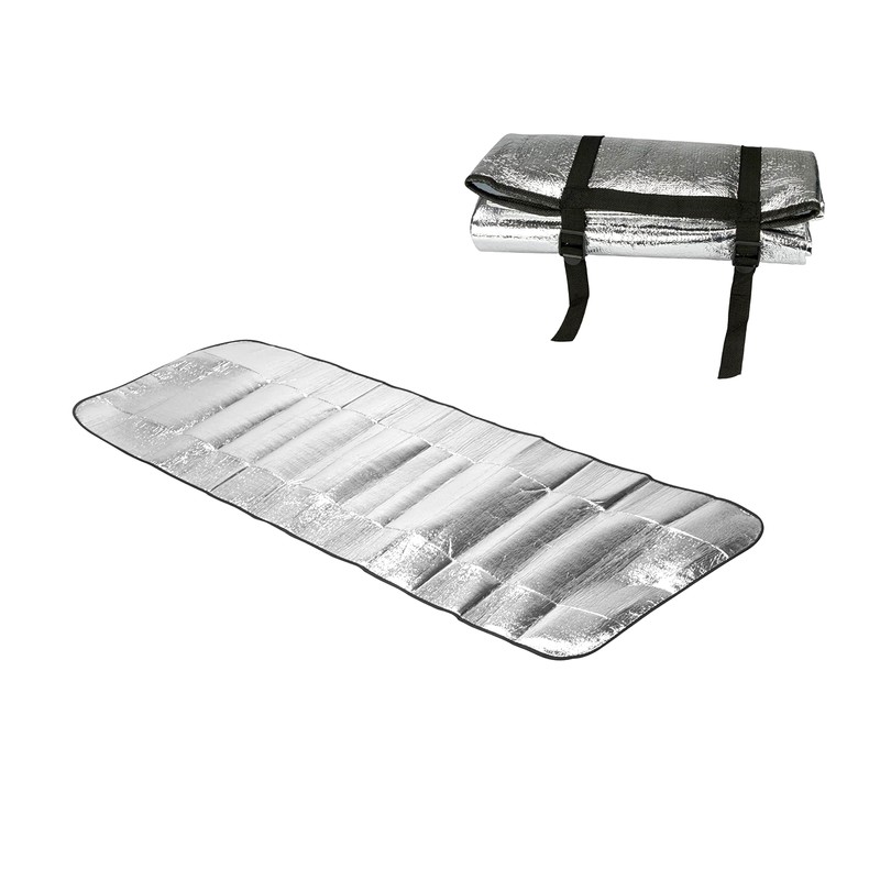 Camping Mat, Foldable Aluminium Foil Foam Blanket Sleeping Pad Picnic