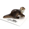 Little Critterz River Otter Decorative Porcelain Display Object “Glide” –