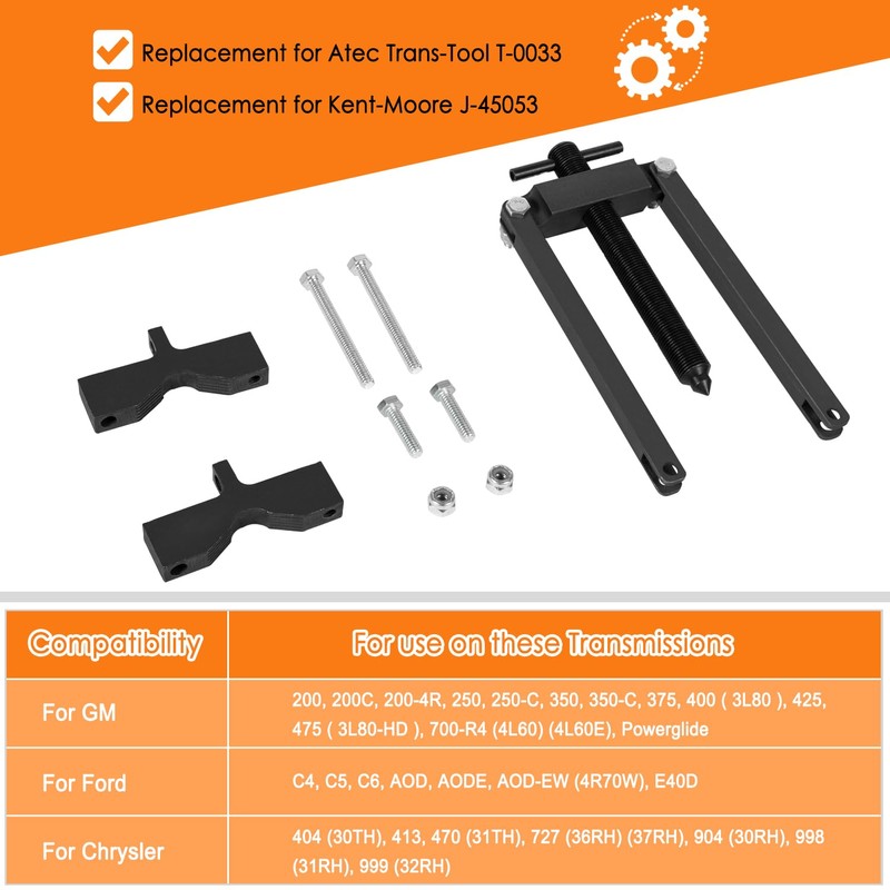 Bonbo 0033 Universal Transmission Front Pump Remover Fits for Ford,