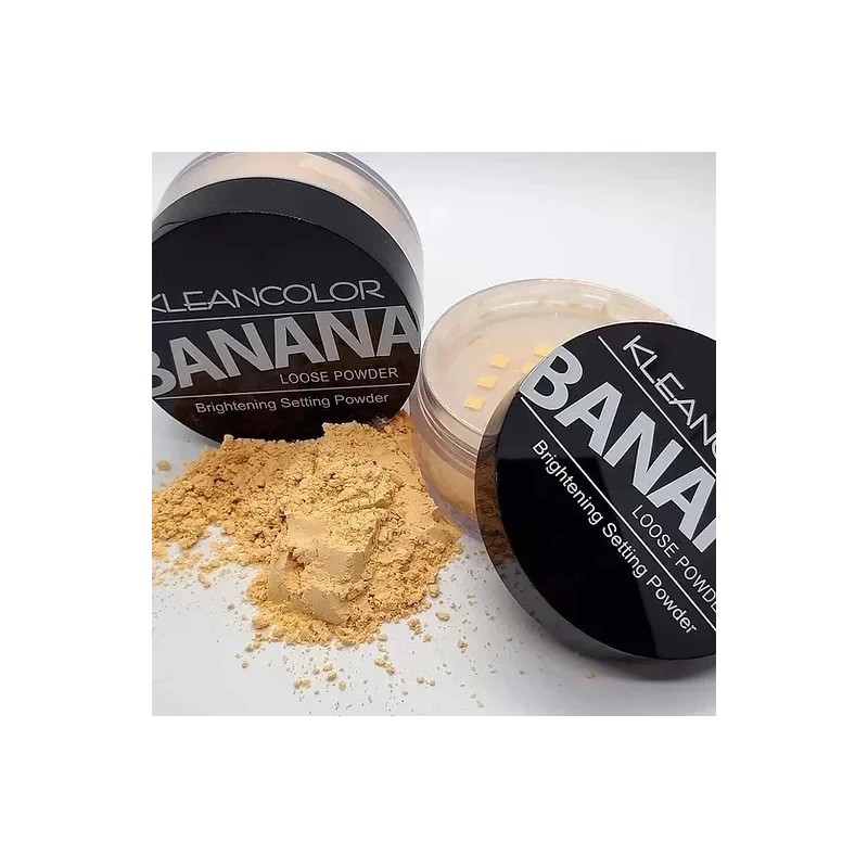 KleanColor Base de maquillaje en polvo KleanColor Polvo Polvo Banana
