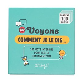 Mr. Wonderful - Card game - Let's see how I say it...