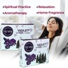 Violet Incense Cones - Total 20 Cone Incense - Dual