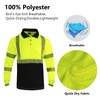 VENDACE 3 Pack Hi Vis Safety Reflective Long Sleeve Polo