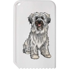 Azeeda 'Pyrenean Sheepdog' Plastic Ice Scraper (IC00027828)