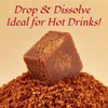 Brown Sugar Cubes, 250g/8.82oz Handmade Ancient Black Sugar, Deep Molasses