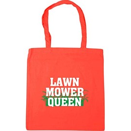 Hippowarehouse Lawn Mower Queen Tote Shopping Gym Beach Bag 42cm x38cm, 10 litres