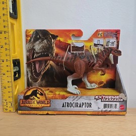 Jurassic World Mattel Jurassic World Dominion Extreme Damage Atrociraptor Dinosaur Action Figur