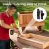 10 Pairs Bath Panel Clips Easy to Setup Plinth Clips