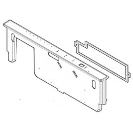 5304506662 Dishwasher Control Panel Assembly Genuine Original Equipment Manufacturer (OEM) Part White