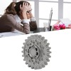 Fingertip Gyroscope Toy Round Shaped Relieves Stress Metal Rotating Decompression
