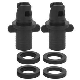 Kayak Air Valve Connection, Inflatable Boat SUP Pump Adapter Air Pump Converter Boat Valve Adapter Stable and Practical Kayak Air Valve Connection Kayak Air Valve Connection Kayak Athletics