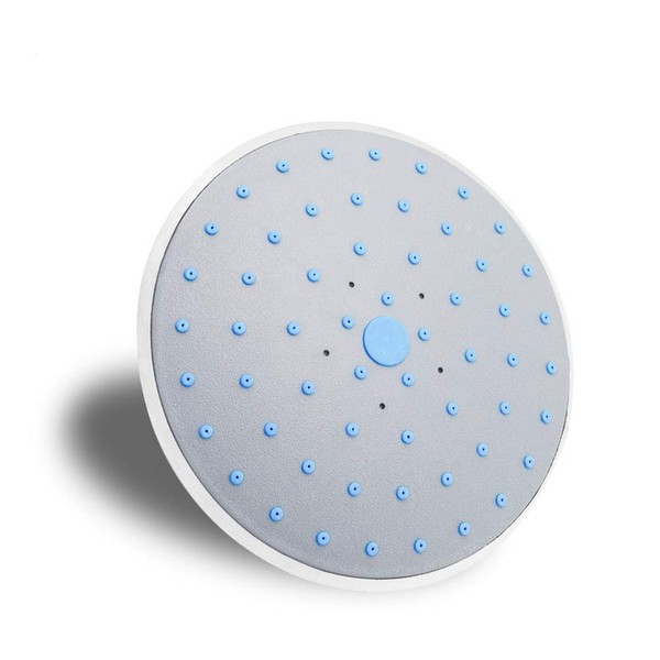 R&Xrenxia Round Roof Rain Top Shower Head, ABS Grey Shower