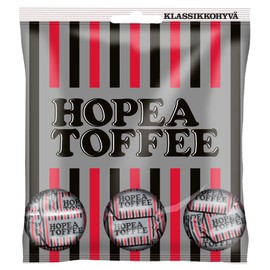 Malaco Hopea Toffee - (Hopeatoffee) - Salmiac - Salty Licorice - Toffee - Candies - Sweets - Bag 169g