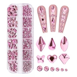 DANYBELLA MODA Y BELLEZA Piedras, Cristales De Calidad Para Uñas Colores Diferentes