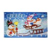 Flaggenfritze Flag Winter with Snowman + Free Sticker