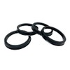 Hallenwerk 78.1 to 66.1 mm, 4 pieces, centring rings, centre