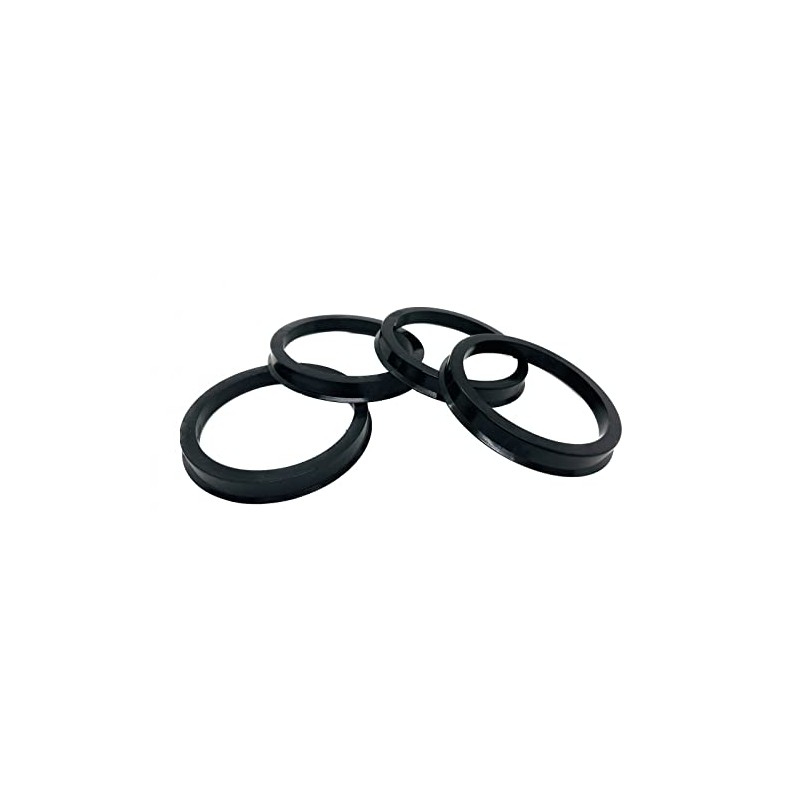Hallenwerk 78.1 to 66.1 mm, 4 pieces, centring rings, centre