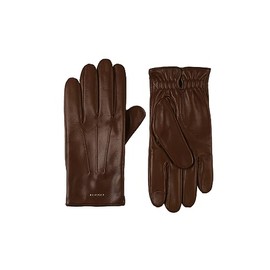 Coach Men's Tech Nappa Glove, Saddle, Large