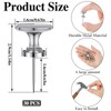 30 Count Jumbo Metal Push Pins 1.14 Inch, Giant Thumb