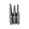Uacen 6 Piece Magnetic Triangle Screwdriver Bit Set, S2 Steel