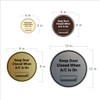 Signs ByLITA Circle Keep Door Closed When A/C is On