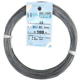 Daidohant (DAIDOHANT) (Soft) Plated Wire [Iron, Zinc Plated] Thickness: #20 0.035 inches (0.9 mm) x Length: 328.1 ft (100 m) 10155867