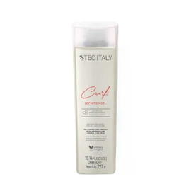 Tec Italy - Gel Curls Definition, Fijación Media para Rizos Controlados, Anti Frizz, Nutre y Suaviza el Cabello, Sella la Cutícula, 300ml