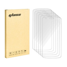 Screen Protector for Zebra TC22 TC27 Scanner, 9H Tempered Glass, Clear (6)