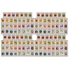 Set of 124 Premium Variety Flower Seed Packets - Heirloom