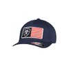 ARIAT Men's Navy Flexfit USA Shield Logo Cap
