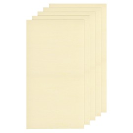 sourcing map 5pcs Basswood Sheet 12 x 8 x 1/16 Inch Unfinished Wood Boards Plywood for Crafts Laser Cutting with Smooth Surfaces