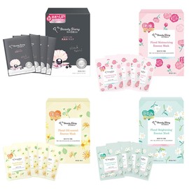My Beautiful Diary, My Beautiful Diary, Floral Mask Set, 16 Pieces, Face Pack, Sheet Mask, Large Capacity