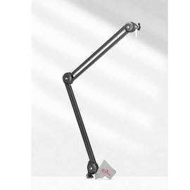 Heavy-Duty Microphone Arm Stand, Suspension Scissor Adjustable Mic Stand, with Desk Mount, 5/8"to 3/8"Screw Adapter, for Streaming/Podcast/Gaming