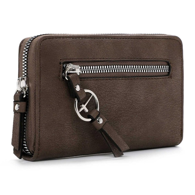 Tamaris Nele Zip Around Wallet Mud