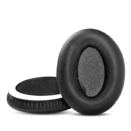 ACCOUTA Ear Pads Cushions Compatible with Panasonic RP-HC300 RP-HC500 Soft Protein Leather Memory Foam Headphones