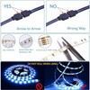 Vbakor RV Awning Lights Kit, 20FT RGB Dimmable Waterproof 12V