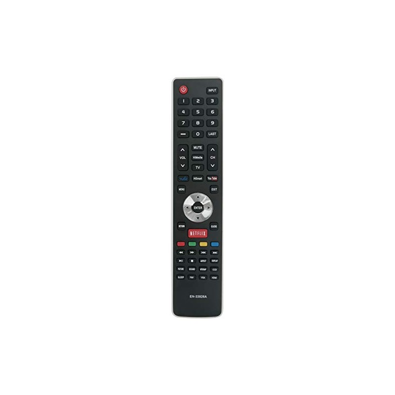 EN-33926A Replacement Remote Control Work for Hisense LED Smart TV