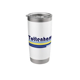 Retro Tottenham North London Top Stainless Steel Insulated Tumbler