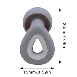 Ear Plugs for Sleeping, 1 Pair Ear Plugs for Sleeping Noise Cancelling Concert Ear Plugs Silicone Noise Reduction Earplugs for Swimming, Working, Concert & 35dB