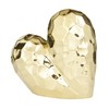 Deco 79 Porcelain Heart Sculpture, 8" x 3" x 8",