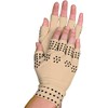 North American Health + Wellness Magnetic Therapy Gloves-Tan-Large